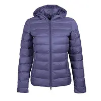 Kurtka pikowana HKM Lena [Rozmiar: 128 cm] [Kolor: granatowy]