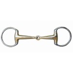 Wędzidło oliwkowe HKM z argentanu, 16mm 12,5cm