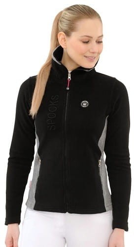 TROK.PL Bluza polarowa Spooks Vannessa black/grey