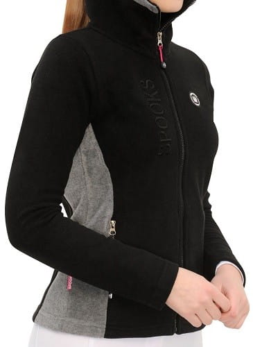 TROK.PL Bluza polarowa Spooks Vannessa black/grey
