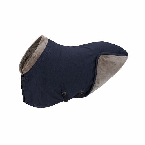 TROK.PL Derka Eskadron 3D-FLEECE FAUXFUR Dar Navy XL