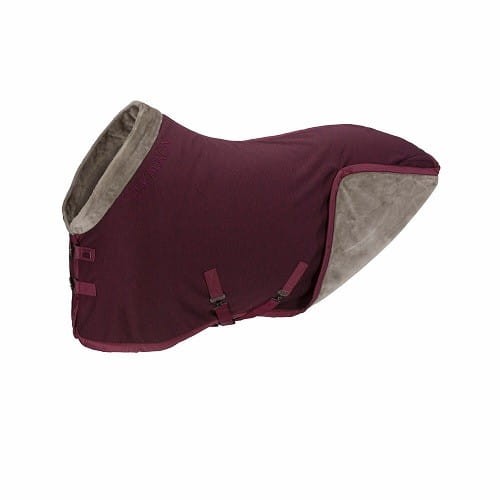 TROK.PL Derka Eskadron 3D-FLEECE FAUXFUR Rustic Red XL