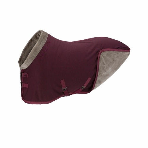 TROK.PL Derka Eskadron 3D-FLEECE FAUXFUR Rustic Red XL