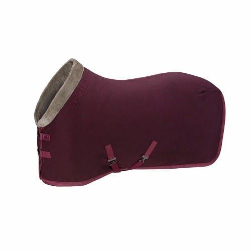 TROK.PL Derka Eskadron 3D-FLEECE FAUXFUR Rustic Red XL