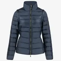 Kurtka Horze Natalie z odpinanymi rękawami navy 40