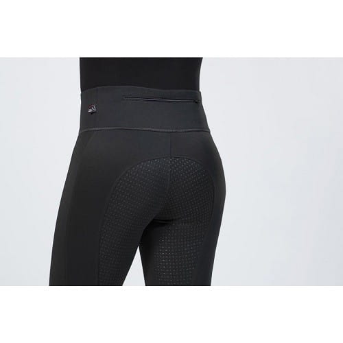 TROK.PL Legginsy jeździeckie zimowe HKM Cosy Style back