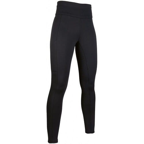 TROK.PL Legginsy jeździeckie HKM Cosy Style black