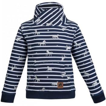 TROK.PL Bluzka HKM Silver Horses Navy 128/134