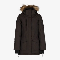 Kurtka damska Horze, parka Brooke brown 36
