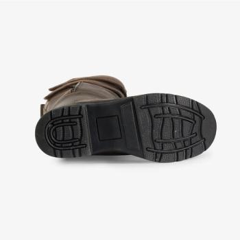TROK.PL Oficerki zimowe Horze Rovingo r. 36 Brown