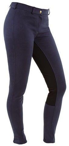 TROK.PL Bryczesy młodzieżowe Covalliero Economic r. 158 cm Navy