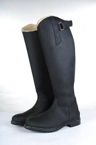 TROK.PL Oficerki HKM Flex Country dziecięce black