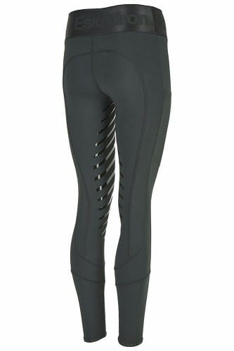 TROK.PL Legginsy jeździeckie Eskadron DYNAMIC Fanatics antique green back
