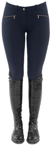 TROK.PL Bryczesy Spooks Annber Full Grip navy