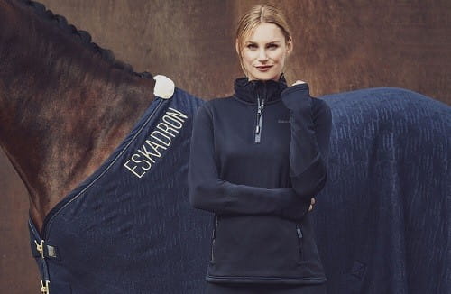 TROK.PL Derka Eskadron FLEECE STAMPED Heritage antique green M