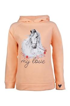 TROK.PL Bluza HKM Horse Spirit Aprikot 158/164