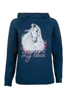 Bluza HKM Horse Spirit Deep Blue 134/140