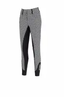 Bryczesy Pikeur CANDELA PRINT, black and white r. 38