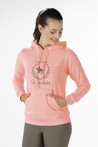 TROK.PL Bluza HKM Classic Polo Neon Coral