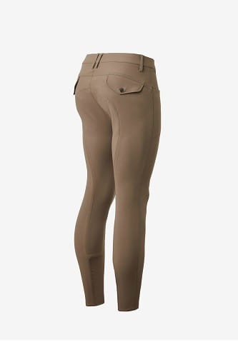 TROK.PL Bryczesy męskie B Vertigo DAMIEN Fossil Brown r. 54