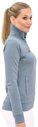 TROK.PL Bluza na zamek Spooks Luhna, dusty blue
