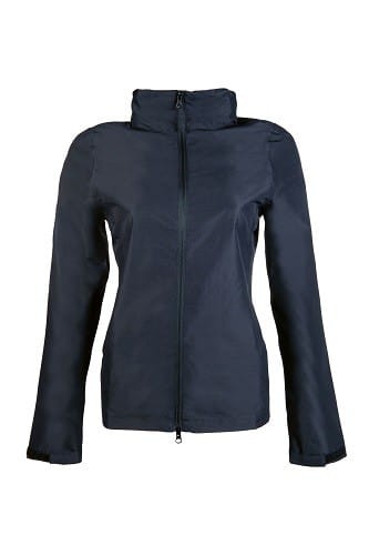 TROK.PL Kurtka przeciwdeszczowa HKM Rainy Day Black XS