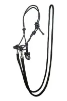 Kantar sznurkowy z wodzami HKM black Full