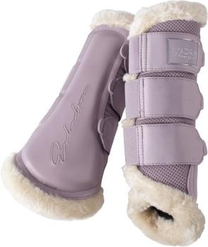 TROK.PL Ochraniacze Eskadron MESH FauxFur Silk Purple