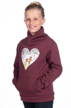 TROK.PL Bluza dziecięca HKM Dream Team Wine Red 110/116