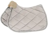 Czaprak Eskadron Velvet CROCO Platinum Pearlgrey VS