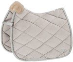 Czaprak Eskadron Velvet CROCO Platinum Pearlgrey DL