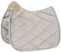 Czaprak Eskadron Velvet CROCO Platinum Pearlgrey DL