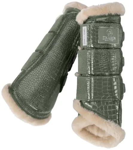 TROK.PL Ochraniacze Eskadron CROCO FauxFur Platinum