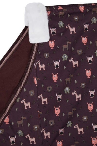 TROK.PL Derka padokowa z polarem Monster Horze