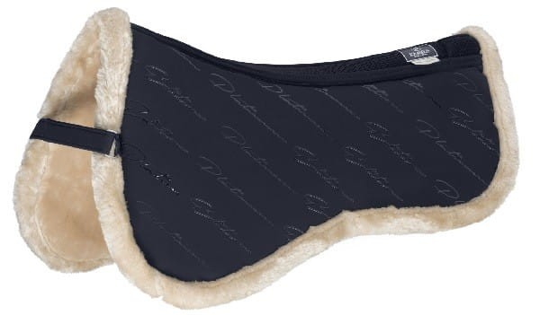 TROK.PL Podkładka pod siodło Eskadron Softshell FauxFur Platinum Navy Uniwersalny