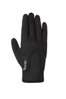 TROK.PL Rekawiczki jeździeckie Horze Acacia Black r. 10