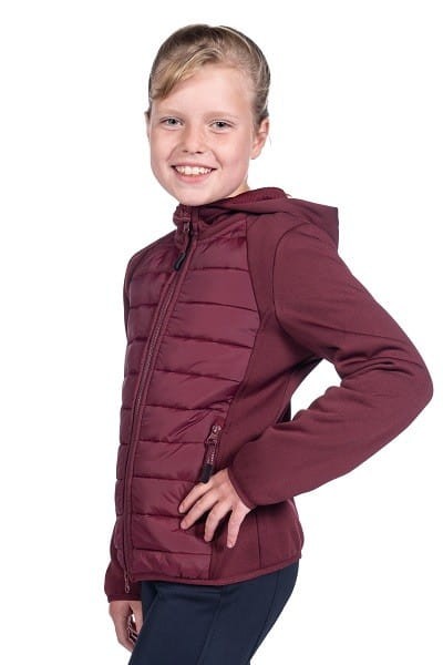 TROK.PL Kurtka dziecięce HKM Anni Bordeaux 146 cm