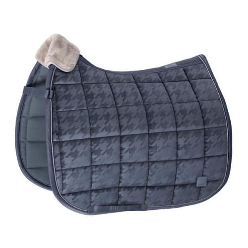 TROK.PL Czaprak Eskadron Velvet Stamp Essence Dove Blue DL