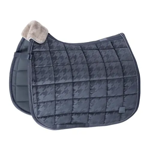 TROK.PL Czaprak Eskadron Velvet Stamp Essence Dove Blue DL