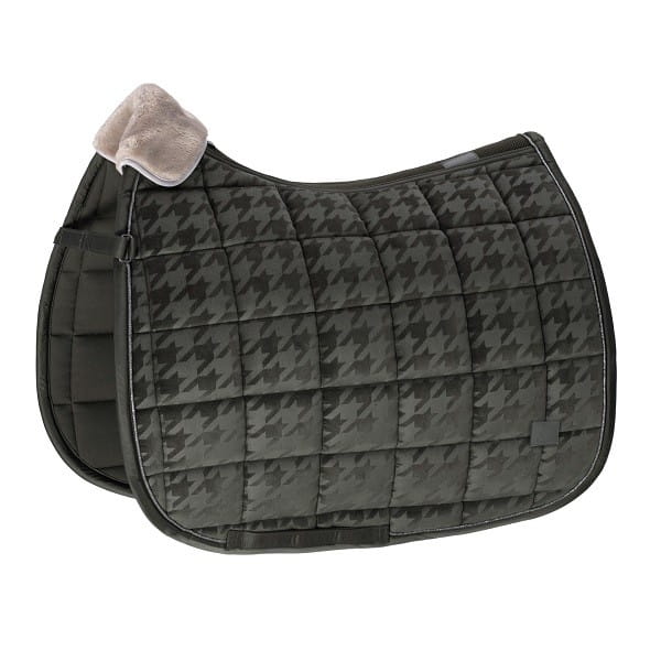 TROK.PL Czaprak Eskadron Velvet Stamp Essence Darkolive PD