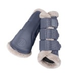 Ochraniacze Eskadron Glitter Mesh Fauxfur Essence dove blue XL.