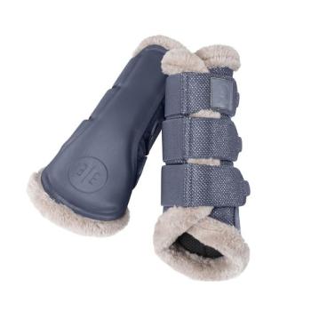 TROK.PL Ochraniacze Eskadron Glitter Mesh Fauxfur Essence dove blue