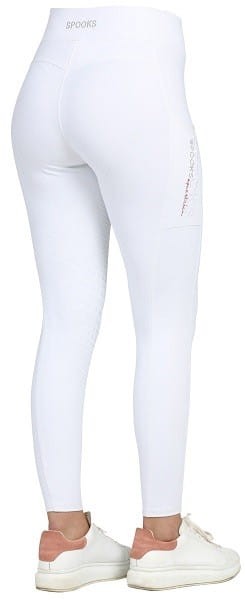 TROK.PL Legginsy Spooks Johna  Full Grip white r. L