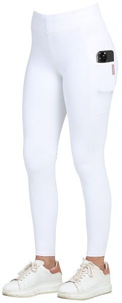 TROK.PL Legginsy Spooks Johna  Full Grip white r. L