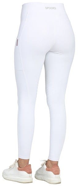 TROK.PL Legginsy Spooks Johna  Full Grip white r. L