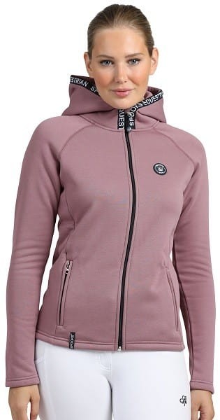 TROK.PL Bluza Spooks Fabiolah dark mauve r. S