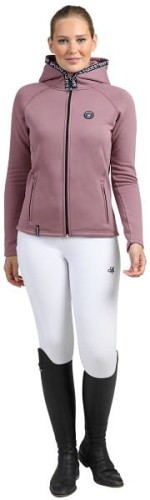 TROK.PL Bluza Spooks Fabiolah dark mauve r. S