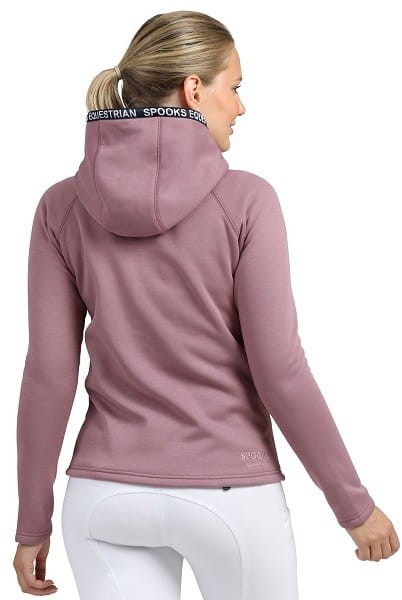 TROK.PL Bluza Spooks Fabiolah dark mauve r. S