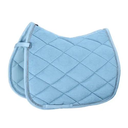 TROK.PL Czaprak Eskadron Velvet Crystal Reflexx Silk Blue DL