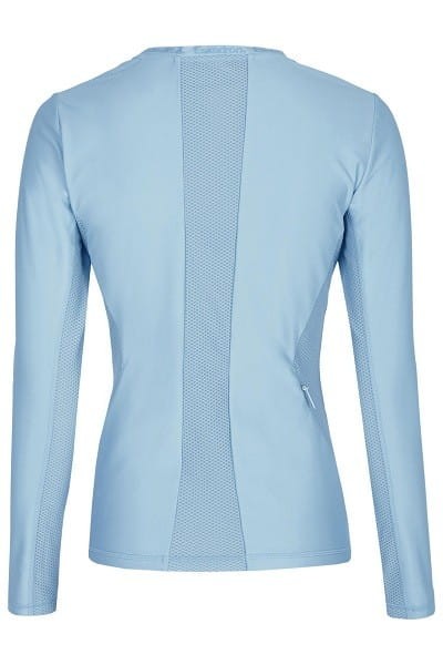 TROK.PL Longsleeve Eskadron Reflexx silk blue back
